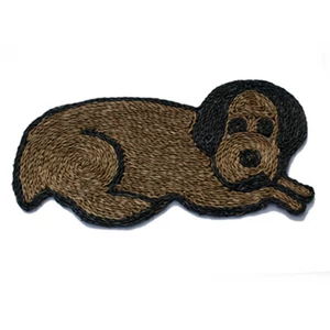 TENGERIFŰ LÁBTÖRLŐ FIGURÁS KUTYA