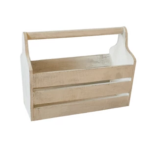 Újságtartó szürkE/barna szürke