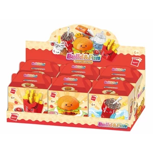 QMAN® 35012 | lego-kompatibilis építőjáték | 194 db építőkocka | Mc burger menü QMAN® 35012 | lego-kompatibilis építőjáték | 194 db építőkocka | Mc burger menü