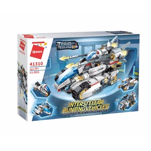 QMAN® 41310 | lego-kompatibilis építőjáték | 821 db építőkocka | 4-az-1-ben Csillagközi vadász QMAN® 41310 | lego-kompatibilis építőjáték | 821 db építőkocka | 4-az-1-ben Csillagközi vadász