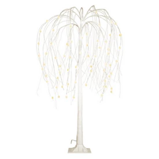 LED karácsonyfa, 120 cm, kültérre és beltérre, meleg fehér