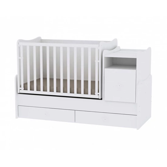 Lorelli Trend PLUS kombi ágy 70x165 - White / Fehér