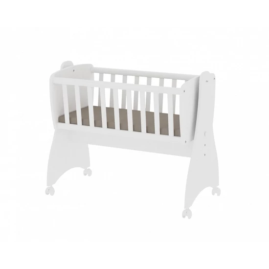 Lorelli First Dreams ringatható bölcső 105x55 - White / Fehér