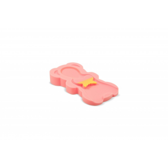 Baby Care Midi szivacs babatartó - Pink