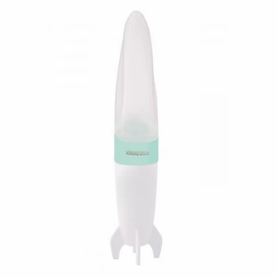 Kikkaboo babaetető  szilikonos kanállal  90 ml  rocket menta