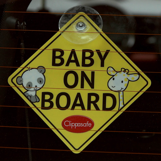 Clippasafe Baby/Child on Board tábla 53