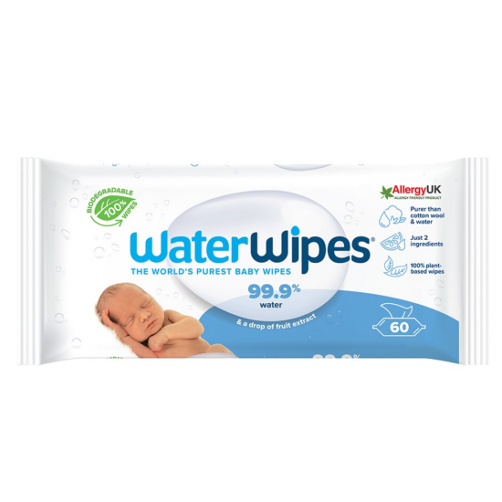 WaterWipes Biodegradable Babatörlőkendő Alap Csomag 60db