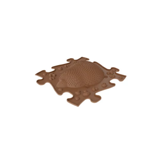 Muffik Kemény Süni Puzzle barna