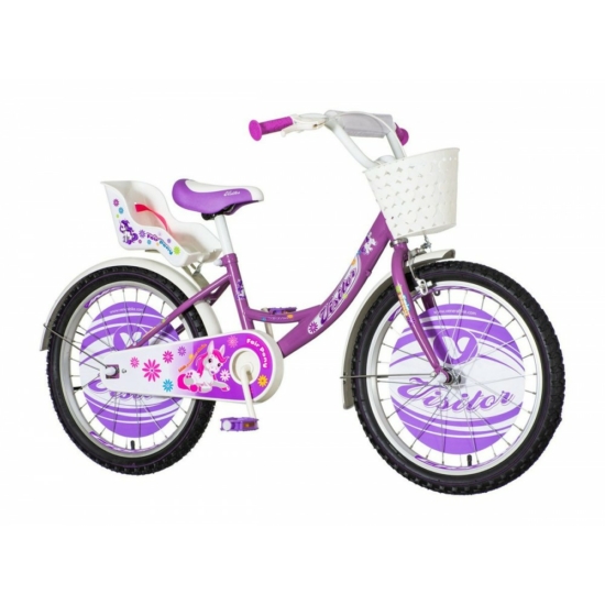 KPC Pony 20 pónis gyerek kerékpár lila