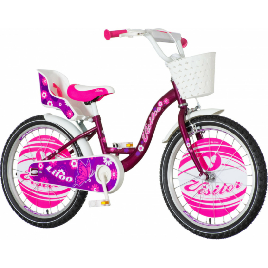 KPC Liloo 20 rózsaszín lány gyerek kerékpár