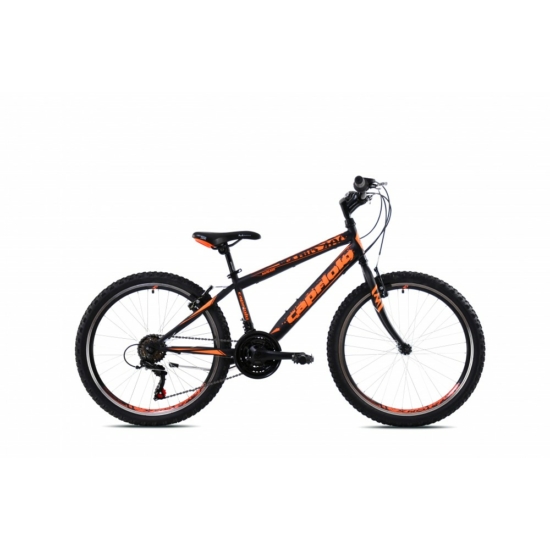 Capriolo Rapide 240 24" gyerek kerékpár Fekete-Narancs 2021
