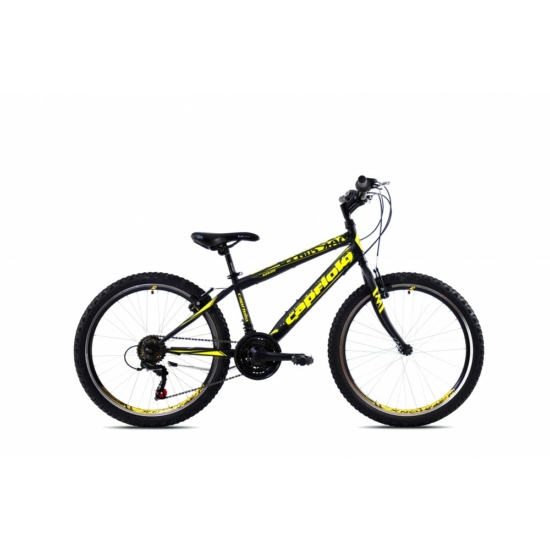 Capriolo Rapide 240 24" gyerek kerékpár Fekete-Sárga 2021