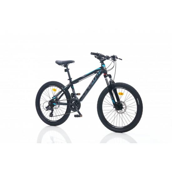 Corelli Snoop 5.2 24 MTB gyerek könnyűvázas kerékpár Fekete-Kék