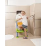 Kép 4/5 - KidsKit WC fellépő lépcső, bili és szűkítő, 3 az 1-ben, kék-narancs-zöld