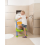 Kép 5/6 - KidsKit WC fellépő lépcső, bili és szűkítő, 3 az 1-ben, kék-narancs-zöld