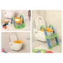 Kép 5/5 - KidsKit WC fellépő lépcső, bili és szűkítő, 3 az 1-ben, kék-narancs-zöld