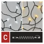 Kép 3/6 - Standard LED sorolható karácsonyi füzér, 10 m, kültéri, meleg/hideg fehér