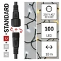 Kép 6/6 - Standard LED sorolható karácsonyi füzér, 10 m, kültéri, meleg/hideg fehér