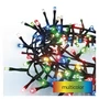 Kép 4/6 - LED karácsonyi fényfüzér – süni, 12 m, kültéri és beltéri, többszínű, időzítő