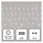 Kép 1/6 - LED karácsonyi jégcsapok, 5 m, kültéri és beltéri, hideg fehér, távirányító, progr, időz.