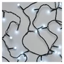 Kép 2/6 - LED karácsonyi fényfüzér, cseresznye – golyók, 8 m, kültéri és beltéri, hideg fehér, időz.