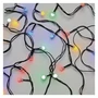Kép 2/6 - LED karácsonyi fényfüzér, cseresznye – golyók, 20 m, kültéri és beltéri, többszínű, időz.