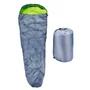 Kép 1/3 - CAMP ACTIVE  Hálózsák múmia 210x80x50 190T szürke +10C
