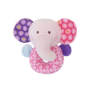 Kép 2/2 - Lorelli Toys Plüss csörgő karika - Pink elefánt