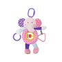 Kép 1/2 - Lorelli Toys plüss csörgőjáték - Pink elefánt