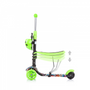 Kép 6/6 - Chipolino Kiddy Evo roller tolókarral - Green Graffiti
