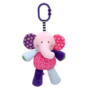 Kép 2/2 - Lorelli Toys plüss zenélőjáték - pink elefánt