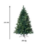 Kép 6/6 - 3D műfenyő fém talppal 120cm
