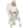 Kép 2/4 - Thermobaby wc szűkítő lépcsős Kiddy Loo Celadon zöld