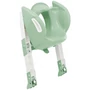 Kép 4/4 - Thermobaby wc szűkítő lépcsős Kiddy Loo Celadon zöld