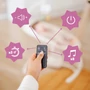 Kép 2/6 - Badabulle elektromos hinta távirányítóval B012307