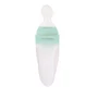 Kép 2/3 - Kikkaboo babaetető  szilikonos kanállal  90 ml  rocket menta