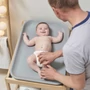 Kép 4/5 - Nattou pelenkázó lap Softy 70x50cm szürke