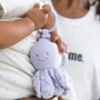 Kép 2/2 - Nattou felhúzós rezgő játék plüss Lapidou - Octopus lila
