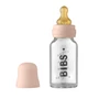 Kép 1/4 - BIBS cumisüvegszett üveg 110ml púderrózsaszín