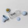 Kép 2/4 - BIBS cumisüvegszett üveg 110ml púderrózsaszín