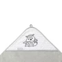 Kép 2/2 - BabyOno fürdőlepedő kapucnis bambusz 100x100cm róka 346/03