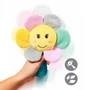 Kép 4/5 - BabyOno csörgő Rainbow flower plüss virág 609