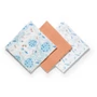 Kép 2/6 - BabyOno textilpelenka színes 3db barack 348/09