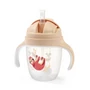 Kép 1/6 - BabyOno itatópohár szívószállal füllel 240ml bézs 1464/04