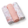 Kép 6/6 - BabyOno textilpelenka színes 3db rózsaszín 348/11