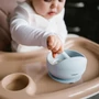 Kép 2/6 - BabyOno tálka szilikon tapadó aljú kék 1481/01