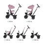 Kép 3/6 - Kinderkraft tricikli Spinstep marvelous pink