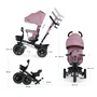 Kép 4/6 - Kinderkraft tricikli Spinstep marvelous pink