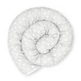 Kép 1/3 - Scamp rácsvédő hengerpárna 180cm Little Heart White Grey BRVE011 180CM