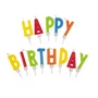 Kép 2/6 - Happy Birthday" betűk szülinapi gyertya szett, 2 féle 942869 Trendhaus"